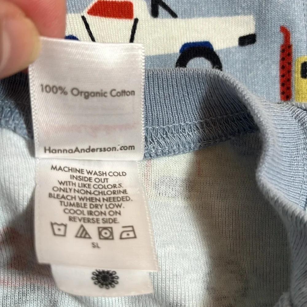 Hanna Andersson Organic Cotton Vehicles Baby Pajamas